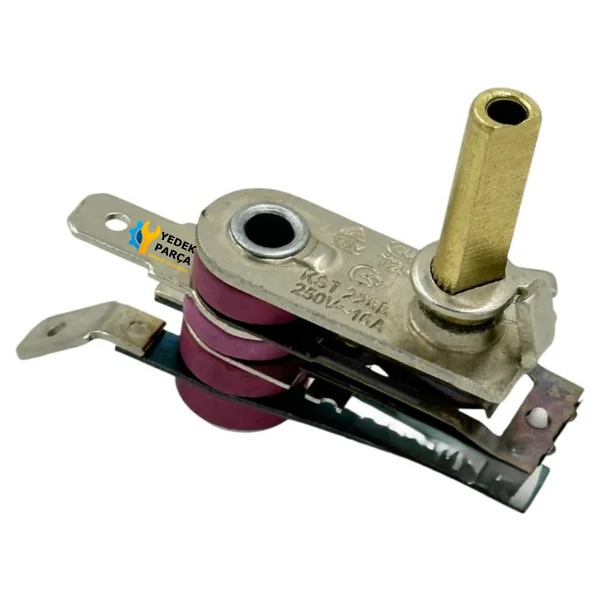Universal Elektrikli Ütü ve Ocak Termostat KST2288 250V-16A 1,8 Mil - Adet-Set - Görsel 2