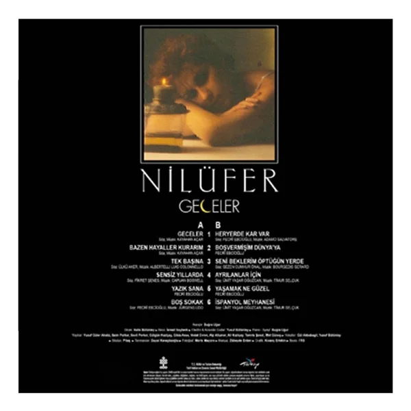 Nilüfer - Geceler Plak - Görsel 3