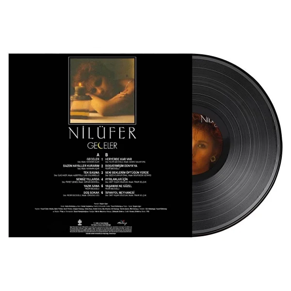 Nilüfer - Geceler Plak - Görsel 4