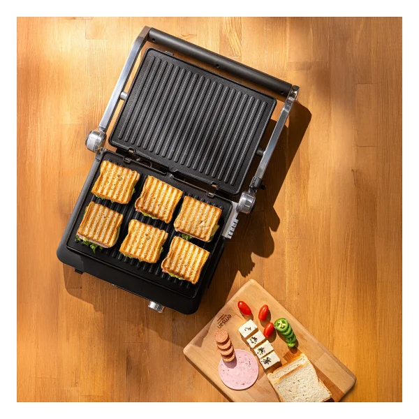Emsan Grillmaster 2000 W Inox Izgara ve Tost Makinesi - Görsel 3
