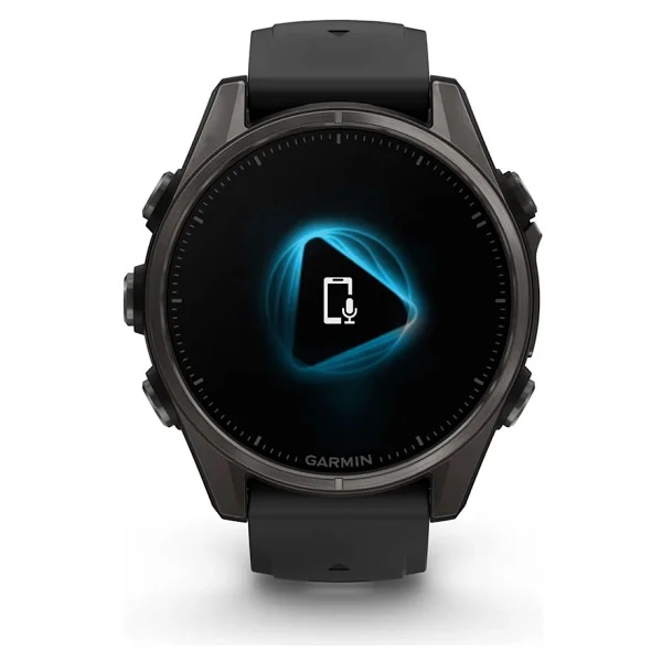 Garmin Fenix 8 43mm Amoled Karbon Gri Akıllı Saat - Görsel 5