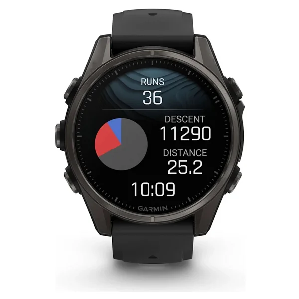 Garmin Fenix 8 43mm Amoled Karbon Gri Akıllı Saat - Görsel 10