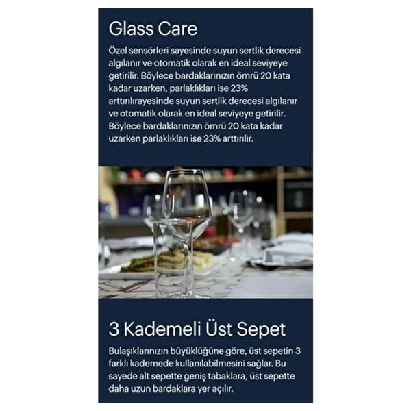 Grundig GPDF 4711 4 Programlı Bulaşık Makinesi - Görsel 3