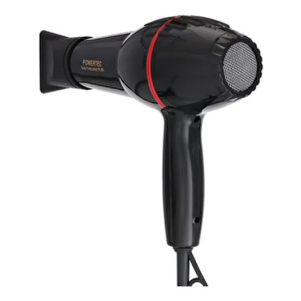 Powertec TR-801 Profesyonel Fön Makinesi 2500 W Difüzör Hacimlendirici Başlık ile 2 Kademe Isı Ayarı - Siyah - Görsel 3