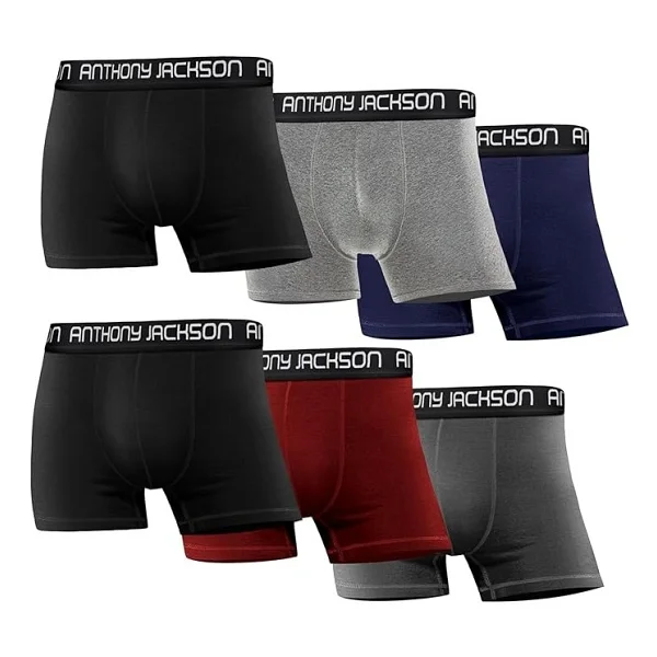 Anthony Jackson Premium Eddy 6'lı Erkek Boxer - Görsel 9