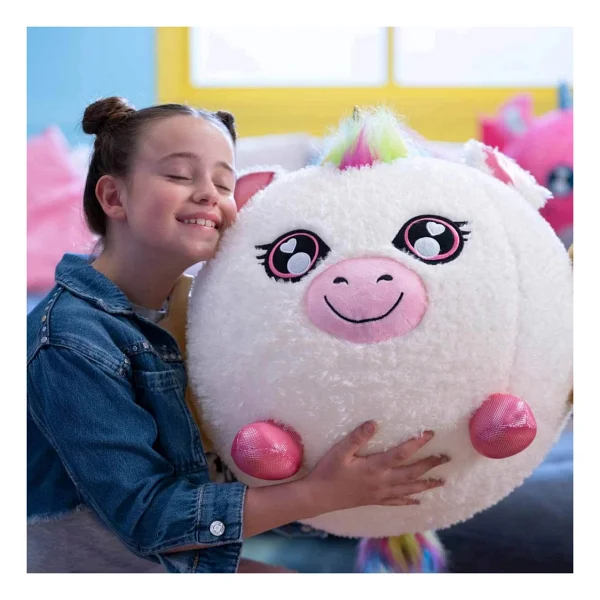 Biggies XXL Şişme Unicorn Peluş - Görsel 5