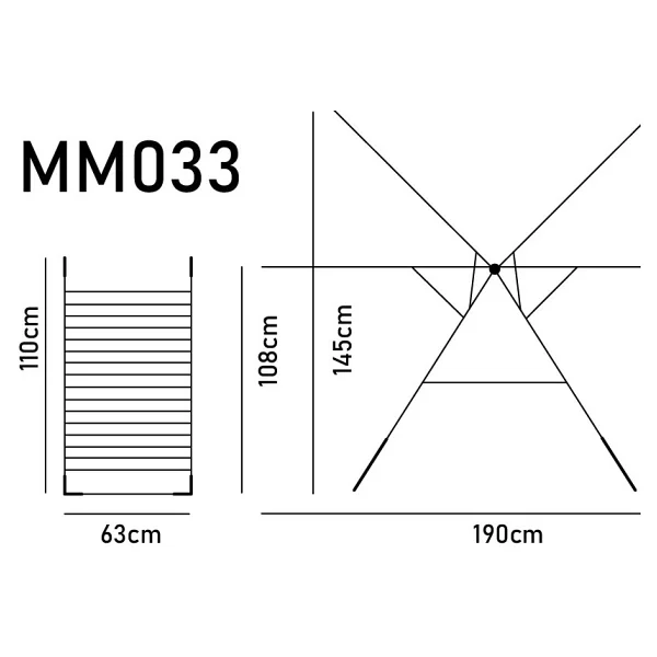 Devecioğlu MM033 Nova Lux Çamaşır Kurutma Askısı - Görsel 5