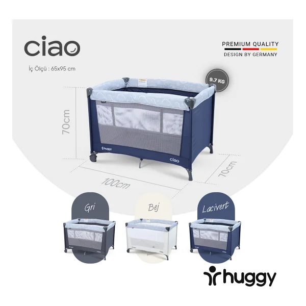 Huggy Ciao Park Yatak - Görsel 2