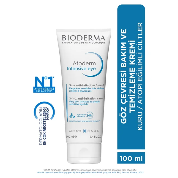 Bioderma Göz Bakım Kremi - Nemlendirici ve Makyaj Temizleyici 100 ml - Görsel 6