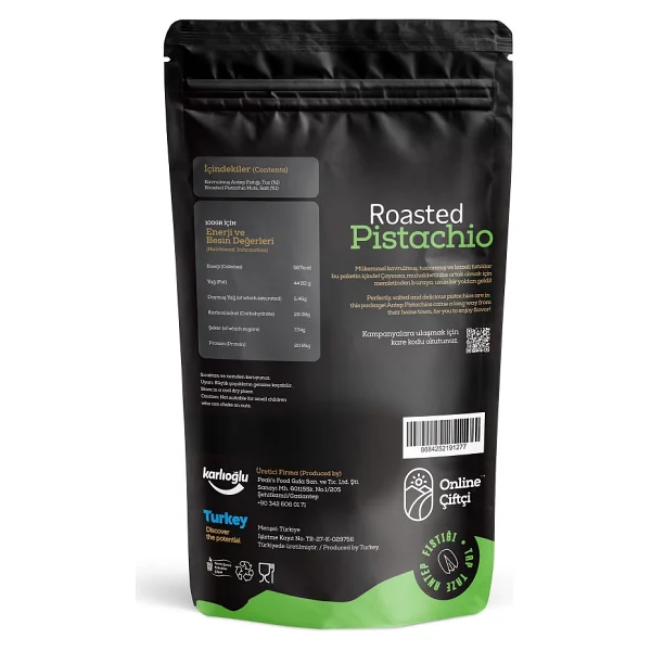 Online Çiftçi Kavrulmuş Premium Anaçıtlak Antep Fıstığı 1 kg - Görsel 2