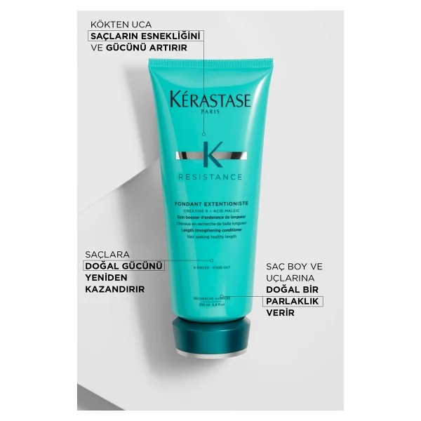 Kerastase Resistance Fondant Extentioniste Güçlendirici 200 ml Saç Kremi - Görsel 8