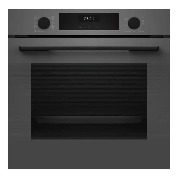 Bosch Gri 3 lü Ankastre Set 337 ( HUA717BN0T - POP6C9P30O - DWK64PJ70T ) - Buhar Destekli - - Görsel 4