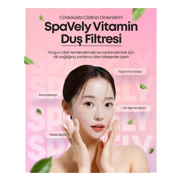 Spavely Duş Filtresi Lavanta Esanslı - Klor Ve Kireç Karşıtı, Kokulu, C Vitaminli 150 Gr - Görsel 9