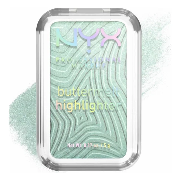 NYX Professional Buttermelt 20 Butta Mint Highlighter - Görsel 4