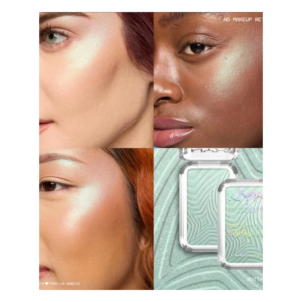 NYX Professional Buttermelt 20 Butta Mint Highlighter - Görsel 2