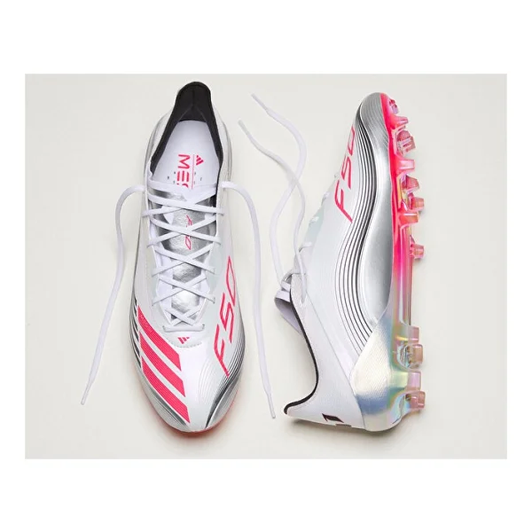 Adidas F50 Elite Messi JP5593 FG Beyaz-Pembe Krampon - Görsel 3