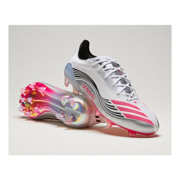 Adidas F50 Elite Messi JP5593 FG Beyaz-Pembe Krampon - Görsel 5