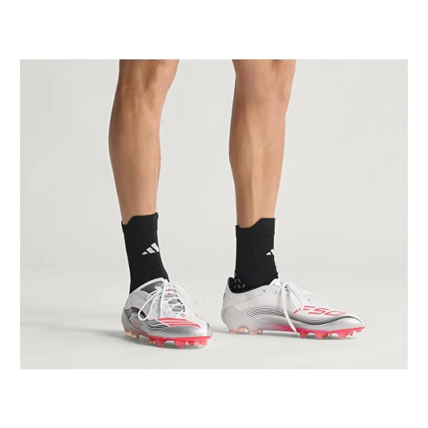 Adidas F50 Elite Messi JP5593 FG Beyaz-Pembe Krampon - Görsel 6