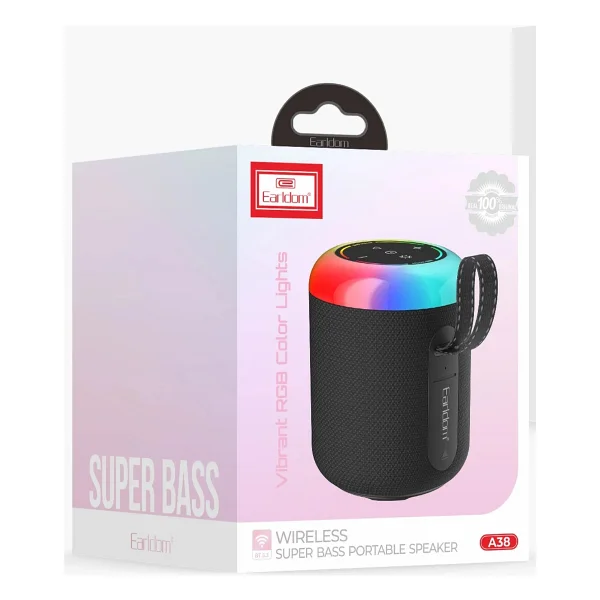 Earldom A38 Siyah Bluetooth Hoparlör - Görsel 6