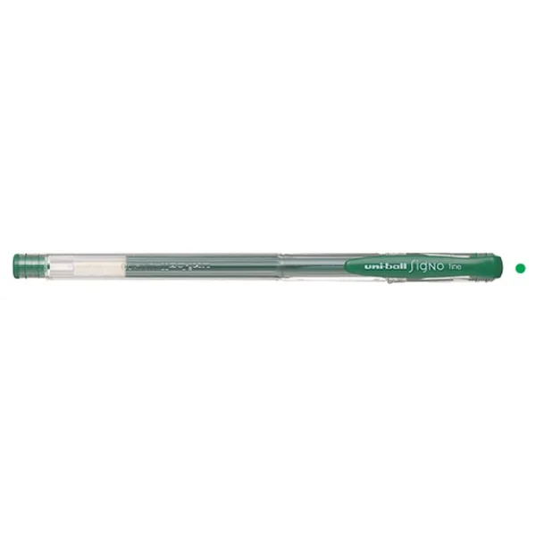 Uni-Ball UM-100 Signo Fine 0.7 mm Yeşil Jel Kalem - Görsel 6