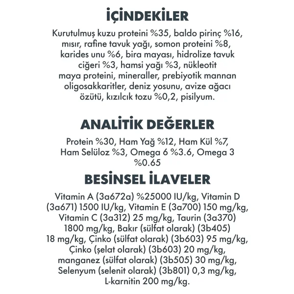 Pro Performance Kuzu Etli ve Somonlu 15 kg Kısırlaştırılmış Yetişkin Kedi Maması - Görsel 2