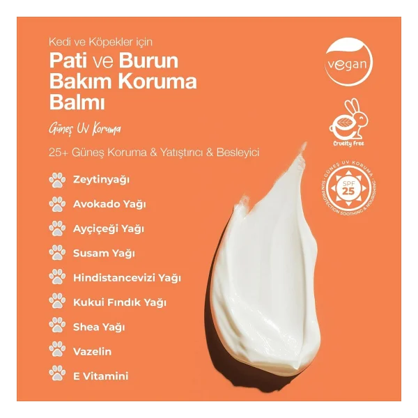 Docho 50 ml Pati ve Burun Bakım ve Koruma Balmı - Görsel 3