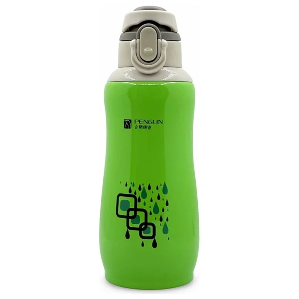 Sema Baby Penguen Kilitli Paslanmaz Çelik Termos 600 ml - Görsel 4