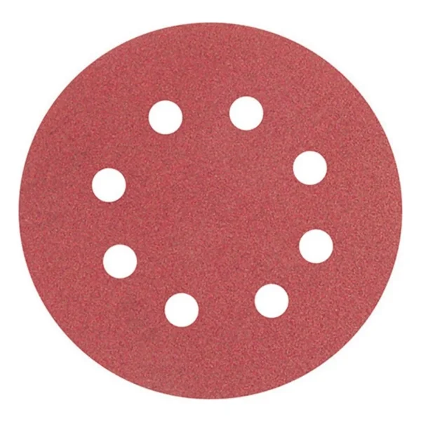 Gfb 6993 Cırtlı Disk Zımpara 8 Delikli 230 Mm 100 Kum - 100 Adet - Görsel 4