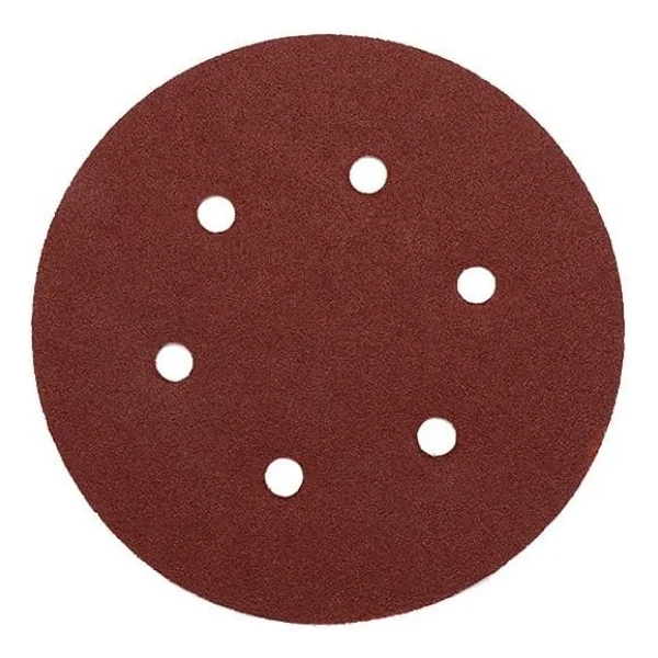Gfb 6965 Cırtlı Disk Zımpara 6 Delikli 150 mm 150 Kum - 100 Adet - Görsel 7