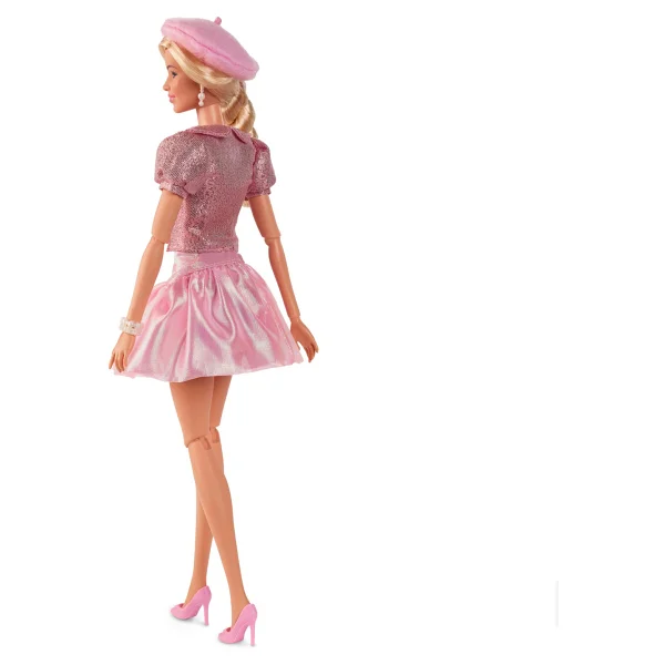 Barbie Movie Pembe Bereli Bebek JBJ53 - Görsel 9