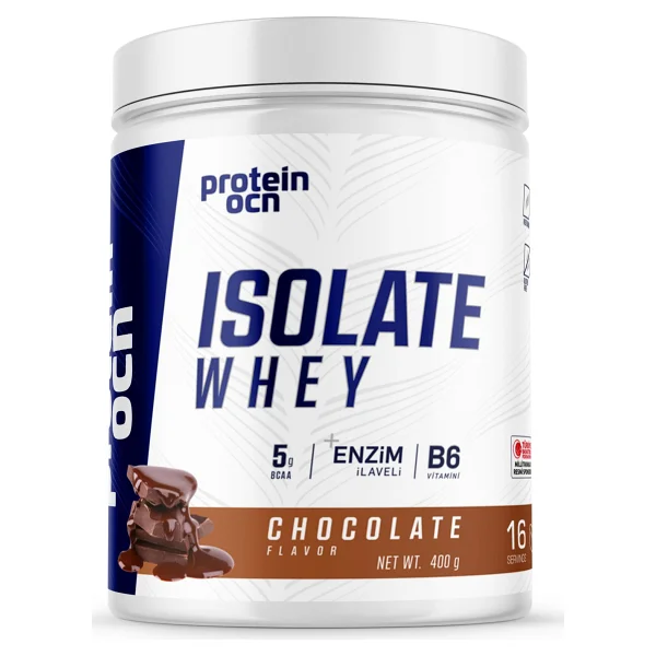 Proteinocean Isolate 400 gr Çikolata Aromalı Whey Protein Tozu - Görsel 2