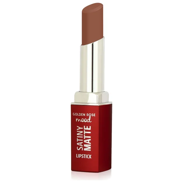 Golden Rose Mood Satiny Matte 01 Bare Nude Stick Ruj - Görsel 2