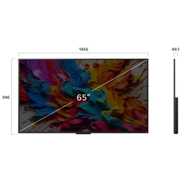 LG 65QNED9MA6B 4K Ultra HD 65" 165 Ekran Uydu Alıcılı webOS Smart QNED Evo Mini LED TV - Görsel 5