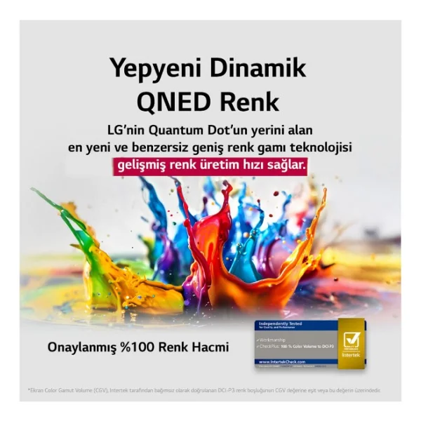 LG 65QNED9MA6B 4K Ultra HD 65" 165 Ekran Uydu Alıcılı webOS Smart QNED Evo Mini LED TV - Görsel 9