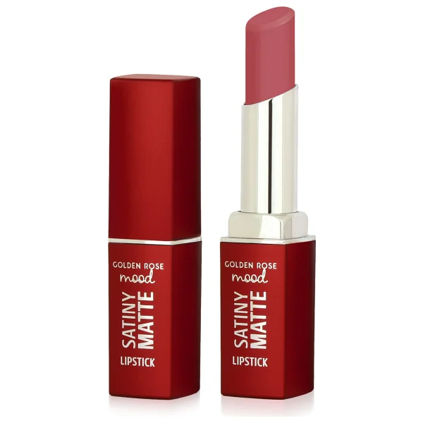 Golden Rose Mood Satiny Matte 06 Peach Amber Stick Ruj - Görsel 4