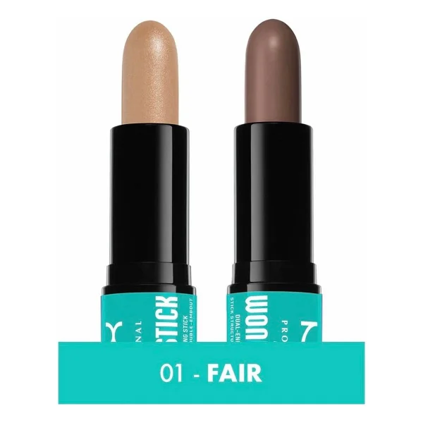NYX Professional Makeup Wonderstick Çift Taraflı Fair Stick Kontür - Görsel 2
