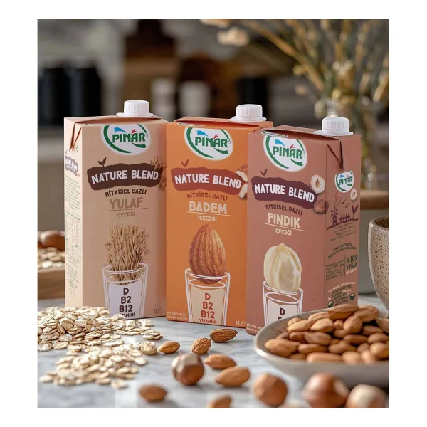 Pınar Nature Blend Badem Sütü 1 lt - Görsel 7