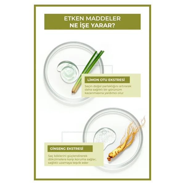 Enzym Cosmetics Limon Otu ve Ginseng 200 ml Saç Toniği - Görsel 3