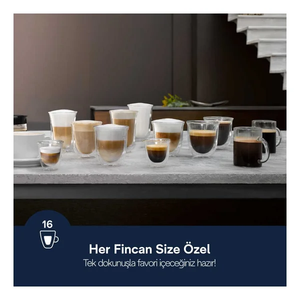 Delonghi Maestosa EPAM960.75.GLM Otomatik Espresso Makinesi - Görsel 9