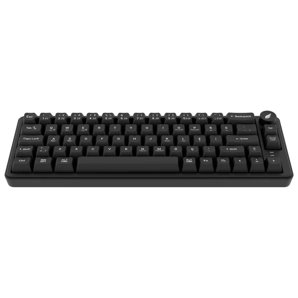 Hawk Gaming HK251 RGB %65 TKL Membrane Switch Kablolu/Kablosuz Oyuncu Klavyesi - Görsel 3