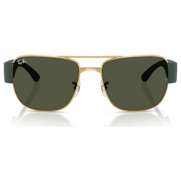 Ray-Ban 3756 001/31 Gold-Green Güneş Gözlüğü - Görsel 5