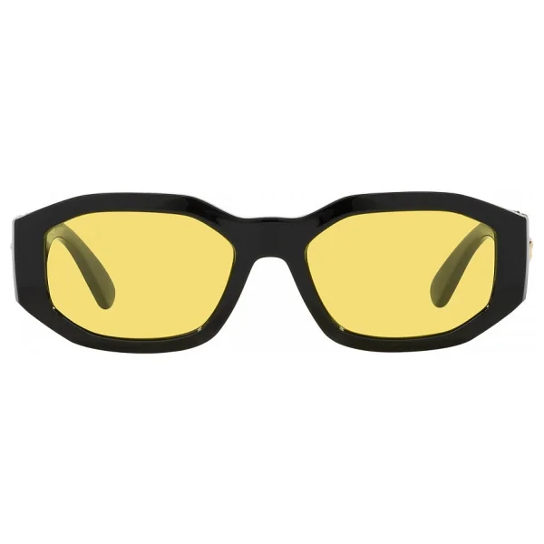 Versace Medusa Biggie VE4361 GB185 Black-Yellow Güneş Gözlüğü - Görsel 5