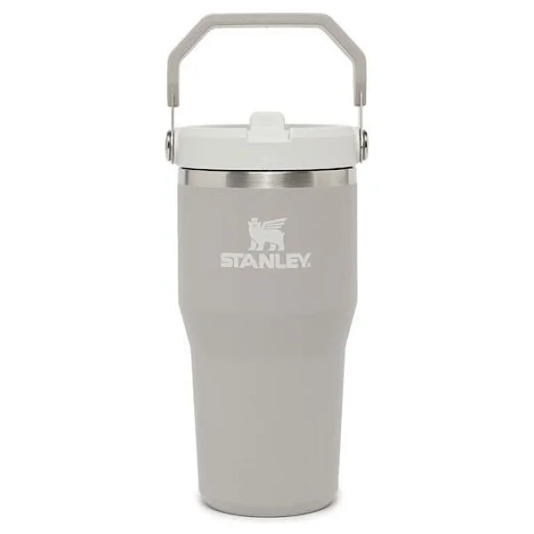 Stanley The Iceflow Flip Straw Beyaz 0.60 lt Pipetli Termos Bardak - Görsel 2