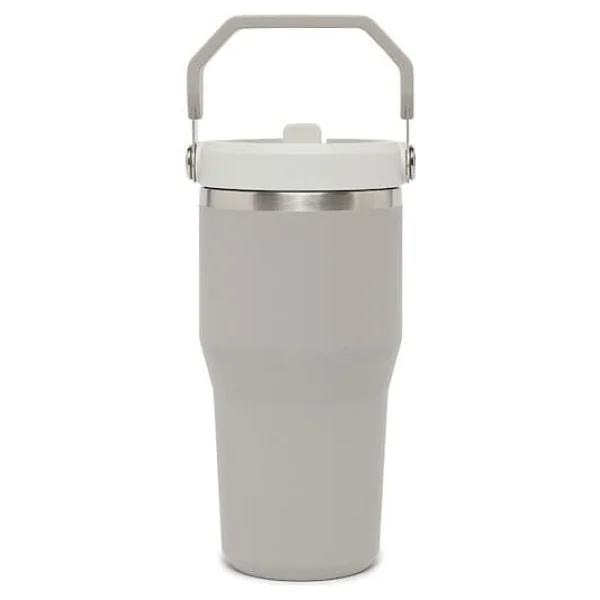Stanley The Iceflow Flip Straw Beyaz 0.60 lt Pipetli Termos Bardak - Görsel 3