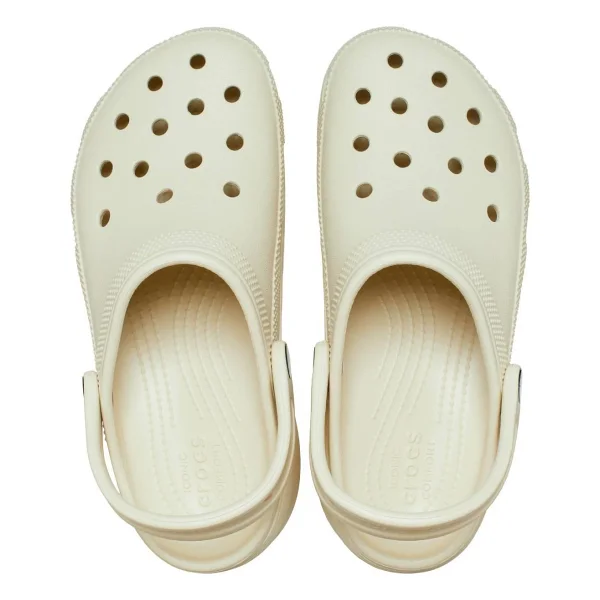 Crocs Classic Platform Clog 206750-2Y2 Bej Kadın Terlik - Görsel 2