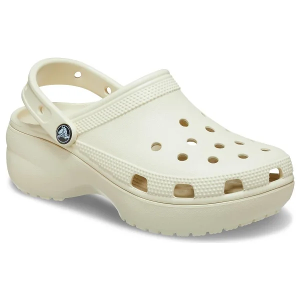 Crocs Classic Platform Clog 206750-2Y2 Bej Kadın Terlik - Görsel 4
