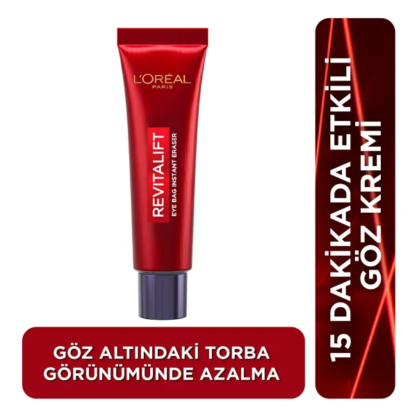 L 'Oreal Paris Revitalift Lazer Eyebag Instant Eraser 15 ml Göz Kremi - Görsel 2