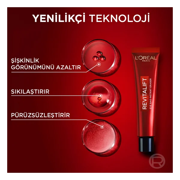 L 'Oreal Paris Revitalift Lazer Eyebag Instant Eraser 15 ml Göz Kremi - Görsel 4