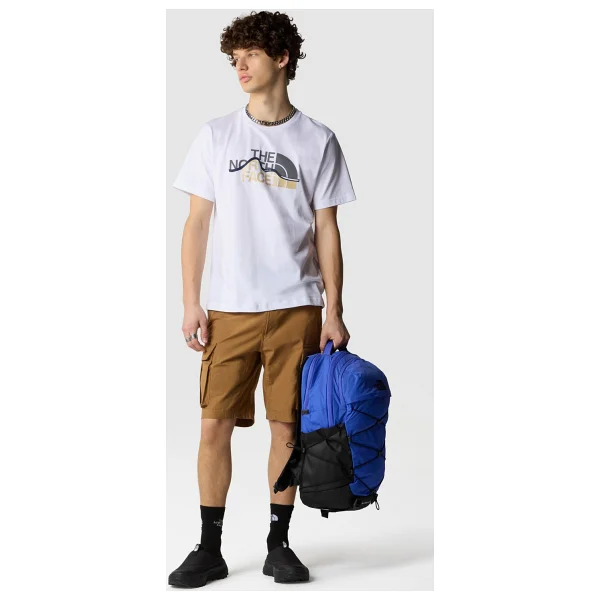 The North Face Mountain Line NF0A87NTFN41 Beyaz Kısa Kollu Bisiklet Yaka Erkek Tişört - Görsel 3
