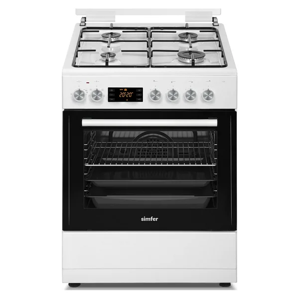 Simfer 1223 Multi Turbo Beyaz Ocaklı Fırın - Görsel 3